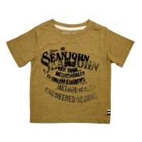 Sean John Boys 12-24 Months Shadow Tee (12M, Brown) Sean John Boys 12-24 Months Shadow Tee (12M, Brown)