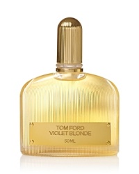 Tom Ford presents a stunning new scent for a new era of feminine glamour. Tom Ford Violet Blonde is an opulent and dressed-up fragrance that reveals a stunning new facet of violet: ravishing, intriguing elegance. Made with some of the most precious ingredients in the world, it is crafted accordingly to the finest traditions of European perfumery. Tom Ford presents a stunning new scent for a new era of feminine glamour. Tom Ford Violet Blonde is an opulent and dressed-up fragrance that reveals a stunning new facet of violet: ravishing, intriguing elegance. Made with some of the most precious ingredients in the world, it is crafted accordingly to the finest traditions of European perfumery.