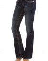 Miss Me Women's Bedecked Fleur-De-Lis Applique Bootcut Jeans