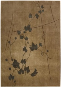 Nourison Zanibar Floral Vine Gold 5.6-Feet by 7.5-Feet Polyacrylic Area Rug Nourison Zanibar Floral Vine Gold 5.6-Feet by 7.5-Feet Polyacrylic Area Rug