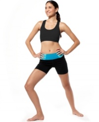 This Ideology sports bra is as comes at a great price. Wide tank straps offer support during your workout, while the seamless design works under tees, too! This Ideology sports bra is as comes at a great price. Wide tank straps offer support during your workout, while the seamless design works under tees, too!