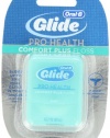 Glide PRO-HEALTH Comfort Plus Dental Floss, Mint, 43.7-Yard Dispenser (Pack of 6)