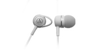 Audio Technica ATH-CK52W In-ear Headphones with 10.7mm drivers, Loop Support design, White Audio Technica ATH-CK52W In-ear Headphones with 10.7mm drivers, Loop Support design, White