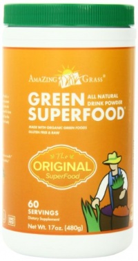 Amazing Grass Green SuperFood, 17-Ounce Tub Amazing Grass Green SuperFood, 17-Ounce Tub
