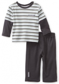 Calvin Klein Baby-Boys Newborn Stripe Top With Pants
