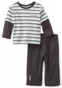 Calvin Klein Baby-Boys Newborn Stripe Top With Pants Calvin Klein Baby-Boys Newborn Stripe Top With Pants