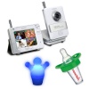 MobiCam DXR Touch Baby Monitor System with Mobi TykeLight Jr. - Blue and Munchkin The Medicator