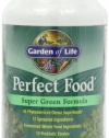 Garden of Life Perfect Food Super Green Formula, Caplets, 300-Count Bottle