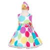 Bonnie Baby Large Dots Birthday Dress with Headband