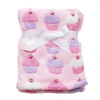 Cutie Pie Soft Baby Blanket Sweet Cupcakes/cupcake Pink Cutie Pie Soft Baby Blanket Sweet Cupcakes/cupcake Pink
