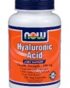 Now Foods Hyaluronic Acid 2X Plus Veg Capsules, 100 mg, 120 Count