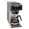 BUNN 13300.0001 VP17-1SS Pourover Coffee Brewer with 1 Warmer, Stainless Steel