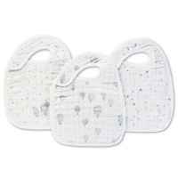 aden + anais 3 Pack Muslin Snap Bib, Night Sky