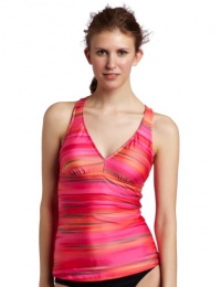 ATHENA Women's Tequila Sunrise  Tankini Top