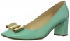 Kate Spade New York Women's Dijon Bow Pump,Seafoam,7 M US