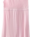 Design History Girls 7-16 Lace Top Dress, Pink Cloud, Medium