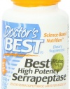 Doctor's Best High Potency Serrapeptase (120,000 Units), 90-Count