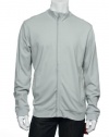 Alfani Red Men's Light Gray Full Zip Sweatshirt