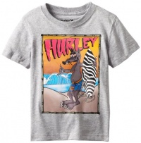Hurley Boys 2-7 Surf Rat Tee, Grey Heather, 2T Hurley Boys 2-7 Surf Rat Tee, Grey Heather, 2T