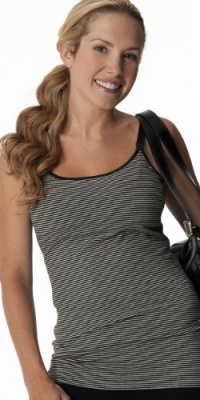 Glamourmom Nursing Bra Long Top w/adjustable chest band