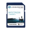 Lakemaster 6000251  Digital GPS Electronic Fishing Chart - Wisconsin