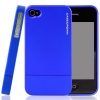 CaseCrown Lux Glider Case for Apple iPhone 4 and 4S (AT&T, Sprint, & Verizon compatible) - Blue Sapphire