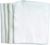 Under The Nile Under The Nile 4 Count Burp Cloths, White