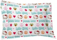 Sanrio Hello Kitty Peace Kitty Standard Sham Sanrio Hello Kitty Peace Kitty Standard Sham