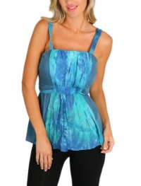 MOD 20 Women's Tie Dye Empire Waist Tank MOD 20 Women's Tie Dye Empire Waist Tank