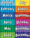 Teacher Created Resources Months of the Year Chart, Multi Color (7628)