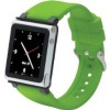 iWatchz CLRCHR22GRN Q Collection Wrist Strap for iPod Nano 6G, Green