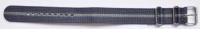 Timex T7B914 Weekender 20mm Blue/Gray Nylon Slip-Thru Watch Strap Timex T7B914 Weekender 20mm Blue/Gray Nylon Slip-Thru Watch Strap