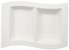 Villeroy & Boch New Wave 12-1/4 by 8-1/4-Inch 2 Part Divided Tray