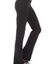 Cotton Lycra Yoga Pants with Fold Over Waist-7 Colors