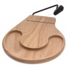 Prodyne Beechwood Cheese Tray with Cracker Well