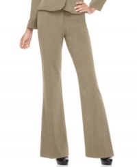 A must-have for your work wardrobe, AGB's petite suit pants feature a wide leg silhouette with a hint of flattering stretch. A must-have for your work wardrobe, AGB's petite suit pants feature a wide leg silhouette with a hint of flattering stretch.