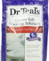 Dr. Teal's Epsom Salt Soaking Solution Magnesium Sulfate U.S.P, 96 Ounce