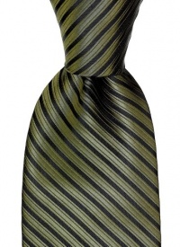 Neckties By Scott Allan - Dark Olive Green Men's Tie,