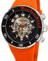 Philip Stein Men's 33-XBOGR-RO Active Orange Rubber Strap Watch