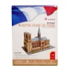 Daron Notre Dame of Paris 3D Puzzle with Book, 74-Piece