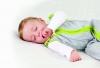 Baby Deedee Sleep Nest Lite Baby Sleeping Bag, Heather Gray Lime, Large (18-36 Months)