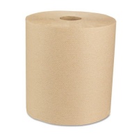 Boardwalk 16 Green Seal Recycled Paper Towel Roll, Hardwound, 8 Width x 800' Length, Natural (Pack of 6)