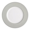 Royal Doulton Monique Lhuillier Dentelle 9-inch Gray Accent Plate