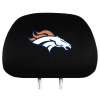 Team ProMark Denver Broncos Head Rest Covers - Set of 2