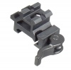 UTG LE Rated Double Rail/Single Slot Angle Mount with Integral QD Lever Lock System