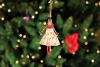 Patience Brewster Mini Grace Rose on her Toes Ornament