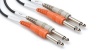 Hosa Cable CPP204 Dual 1/4 Inch To Dual 1/4 Inch Cable - 13.17 Foot