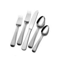 Mikasa Gourmet Basics Satin Tanner 20-Piece Flatware Set, Service for 4 Mikasa Gourmet Basics Satin Tanner 20-Piece Flatware Set, Service for 4