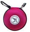 CASEBUDi Pink - Small case for your Earbuds, iPod Shuffle, iPod Nano, iPhone charger, Coins, or small Bluetooth headset