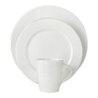 Lenox Tin Can Alley 7 Degree Bone China 4-Piece Place Setting, Service for 1